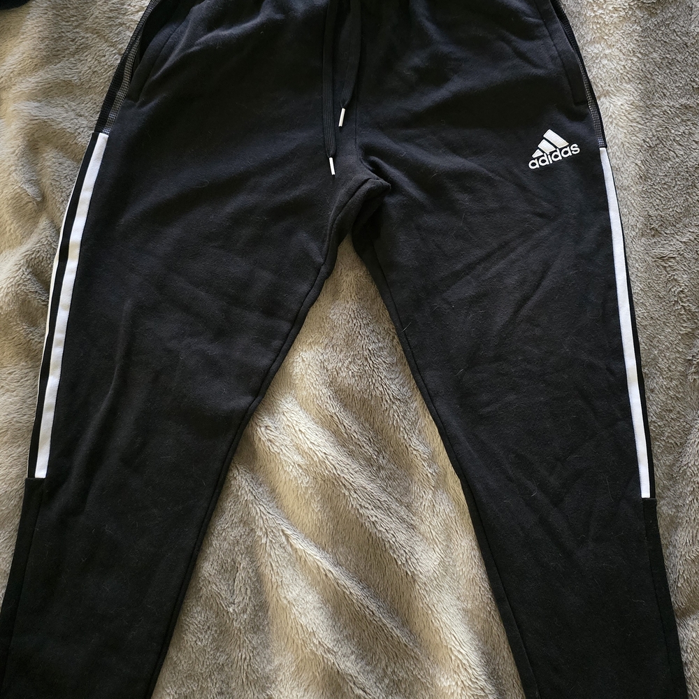 Adidas Black Jogger Pants M
